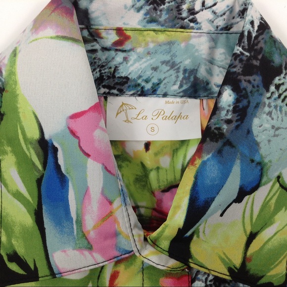 La Palapa Floral Print Tunic - Picture 5 of 6